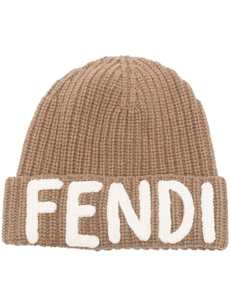 cuffia donna logo fendi|FENDI .